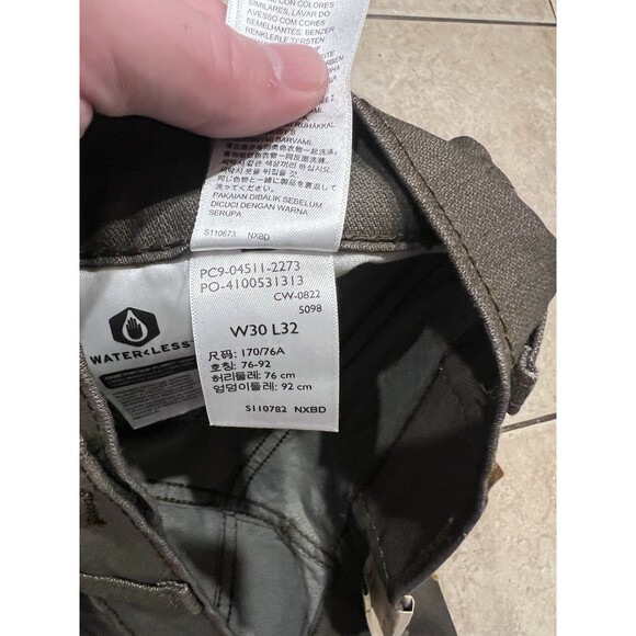 Levis Jeans Mens 30x32 511 Slim Dark Brown Pants Casual Skater Work NEW Stretch - Picture 9 of 9